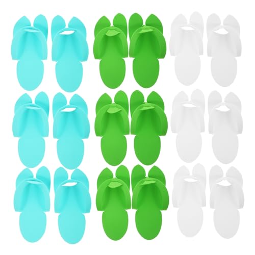 FRCOLOR 48paare Einweg-pediküre-slipper Rutschfeste Eva-spa-slipper Für Gäste Strand-pantoffeln Einweg-sandalen Hausschuhe Für Damen Und Herren von FRCOLOR
