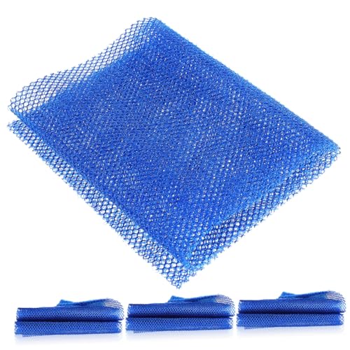 FRCOLOR 4stücke Afrikanische Peeling Körpernetze Exfolierende Duschschwämme Für Männer Und Frauen Effektive Hautreinigung Sanfte Massage Optimale Schaumwirkung von FRCOLOR