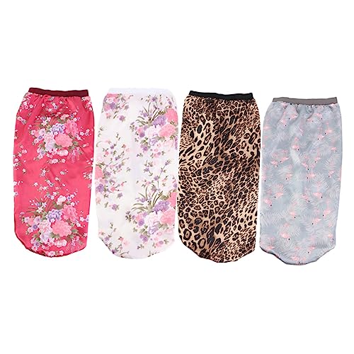 FRCOLOR 4stücke Elastische Lange Schlafmütze Für Frauen Und Mädchen Schutzmütze Für Lange Haare Aus Satin Bequeme Haarmütze Zur Im Schlaf von FRCOLOR