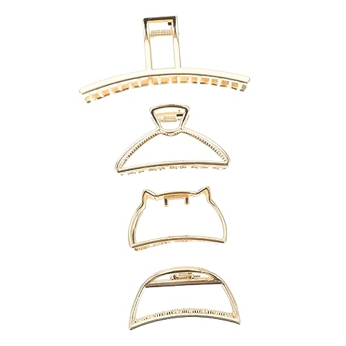 FRCOLOR 4stücke Große Metall-haarklammer Duschklammer Haar-clip Für Frauen Haar-ornament Geeignet Für Dickes Oder Normales von FRCOLOR