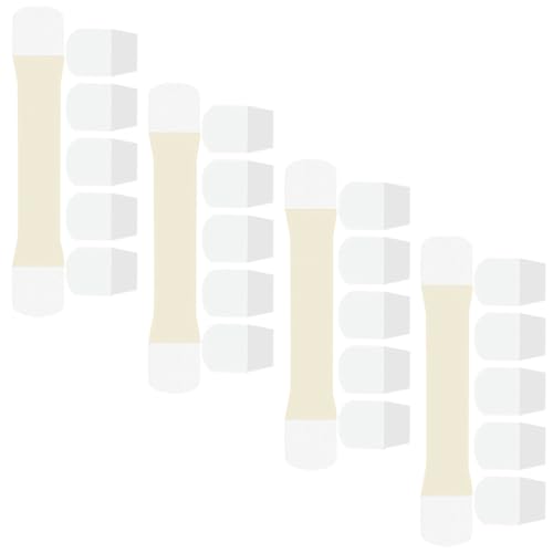 FRCOLOR 4stücke Neck Lift Bands Haut Straffende Tapes Unsichtbare Aufkleber Hals Falten Verbessern Wiederverwendbar Komfortabel Anwenden von FRCOLOR