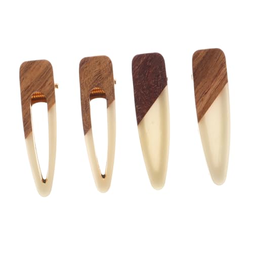 FRCOLOR 4stücke Teiliges Set Retro Wassertröpfchen Haarklammern Aus Holz Und Acryl Schlichte Haarspangen Für Und Mädchen Haaraccessoires Zufälligen Designs FRCOLOR 4stücke Teiliges Set Retro Wassertröpfchen Haarklammern Aus Holz Und Acryl Schlichte Haarspangen Für Und Mädchen Haaraccessoires Zufälligen Designs von FRCOLOR