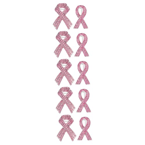 FRCOLOR 5 Sätze Brustbewusstseins Broschen Im Ribbon Design Anstecknadel Für Charity Events Dekorative Brosche Für Kleidung Für Brustkrebs Aufklärung Unterstützung 2 Stück * 5 FRCOLOR 5 Sätze Brustbewusstseins Broschen Im Ribbon Design Anstecknadel Für Charity Events Dekorative Brosche Für Kleidung Für Brustkrebs Aufklärung Unterstützung 2 Stück * 5 von FRCOLOR