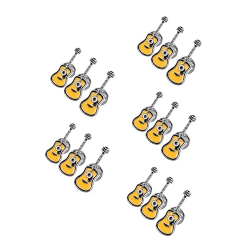 FRCOLOR 5 Sätze Retro Gitarren Broschen Punk Gitarren Anstecknadel Für Kleidung Taschen Accessoires Für Freunde Familie 3 Stück * 5 von FRCOLOR