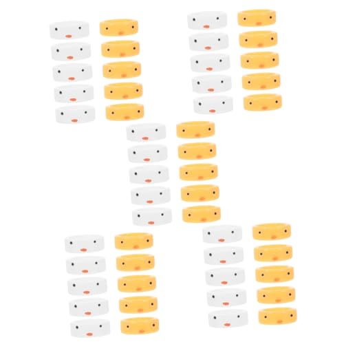 FRCOLOR 5 Sätze Teiliges Finger Ringe Für Damen Kreative Stilvolle Kleine Ringe Bunten Farben Modisches Oder Für Besondere Anlässe 10 Stück * 5 von FRCOLOR