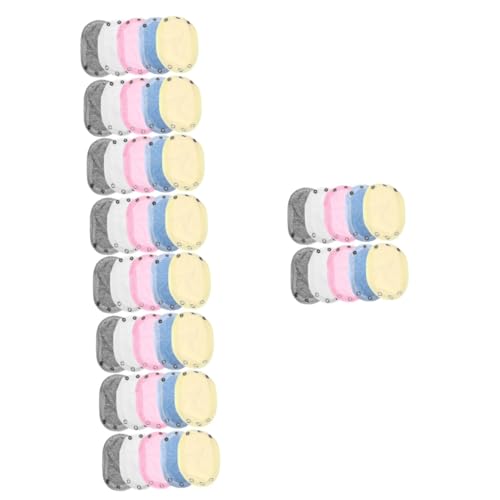 FRCOLOR 5 Sätze -hoodie-erweiterungen Ammer Babys Zeug Korb Babykleidung Kleidung Druckknopfverlängerung Für Babybody Jumpsuits Extender Mädchen Baumwolle 10 Stück * 5 von FRCOLOR