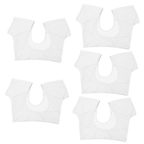 FRCOLOR 5 Schweißpads den Achseln underarm sweat pad unterarm schweiß pads Yoga-Weste laufender BH Baumwollunterwäsche für Damen Tanks für schweißabsorbierende Schutzweste von FRCOLOR