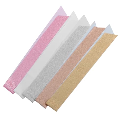 FRCOLOR 5 Stück Glitzer -Stoff -Schultergurte Schärpe für Bachelorette Machen Sie Ihre eigenen Schärpen leere Glitzerschärpe Hochzeit Brautgürtel Polyester FRCOLOR 5 Stück Glitzer -Stoff -Schultergurte Schärpe für Bachelorette Machen Sie Ihre eigenen Schärpen leere Glitzerschärpe Hochzeit Brautgürtel Polyester von FRCOLOR