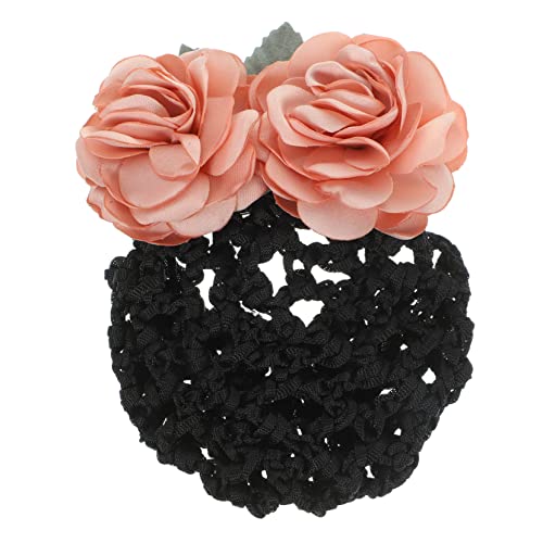 FRCOLOR 5 Stück Haarnetz Von Haarspangen Für Mädchen Haarspangen Für Mädchen Haarknotennetz Lipgloss Aufkleber Haarnetze Für Frauen Häkelnadel Für Haare Snood Haarnetz Mädchen von FRCOLOR