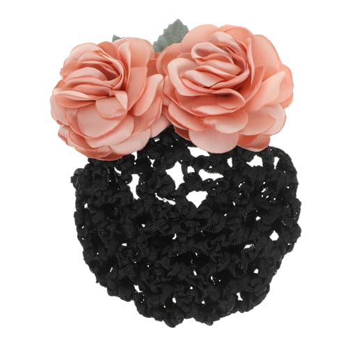FRCOLOR 5 Stück Haarnetz Von Hand Haarknoten Clip Häkelnadel Für Haarknoten Haarspange Haarspange Mit Netz Haarknoten Haarschal Mit Clip Mädchen Haarspangen Haarspangen von FRCOLOR