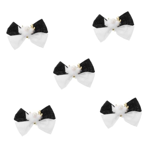 FRCOLOR 5 Stück Rentier Geweih Haarclip Weihnachten Damen Haarspange Komfortabel Strapazierfähig Vielseitig Für Festliche Frisuren Weihnachten Haarschmuck von FRCOLOR