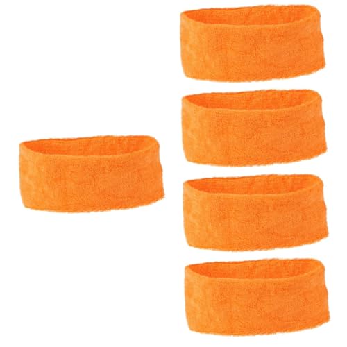 FRCOLOR 5 Stück Sport Schweißbänder Herren Haarband Bandana Für Männer Kosmetik Stirnband Fußball Stirnbänder Make Up Haarband Herren Bandana Sportliches Herren Stirnband Spa von FRCOLOR