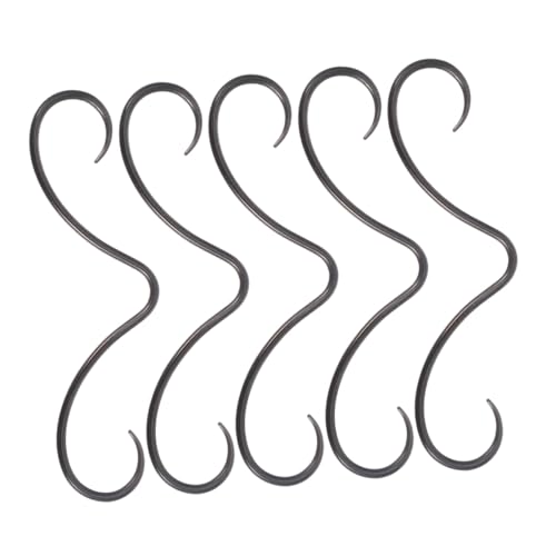 FRCOLOR 5 Stück Teiliges Septum Ring aus Edelstahl Schnurrbart Design Korrosionsbeständig Robust und Langlebig Einzigartiger Nasenpiercing Schmuck für Herren und Damen von FRCOLOR