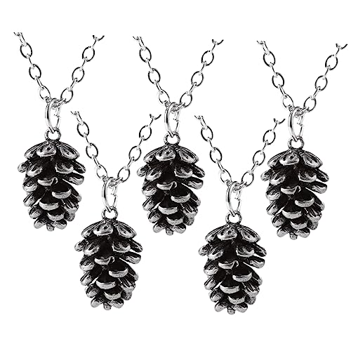 FRCOLOR 5 Stück Teiliges Weihnachtsbaum Schmuck Set Stilvolle Weihnachtsdekoration mit Einzigartigen Silber Manschetten für Damen als Clavicle Accessoire und Fotorequisite für Festliche von FRCOLOR