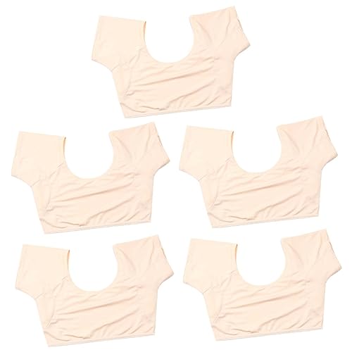 FRCOLOR 5St Schweißpads unter den Achseln Einteiler-Body atmungsaktive Shirts für Herren Tanktops für Damen Damenunterwäsche Unterarm-Schweißpolsterweste Unterwäsche Weste dünner Schnitt von FRCOLOR