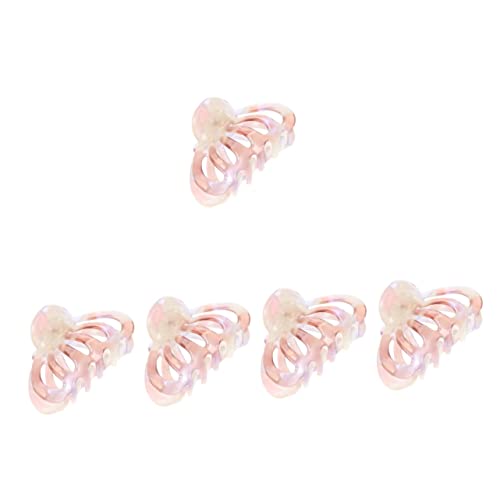 FRCOLOR 5st Haarklammer Jumbo-haarspange Haarschmuck Für Damen Mädchen Große Krallenclips Für Dickes Haar Boho-haarspangen Krallenklammern Twist Acetatfolie Fräulein Griffigkeit von FRCOLOR