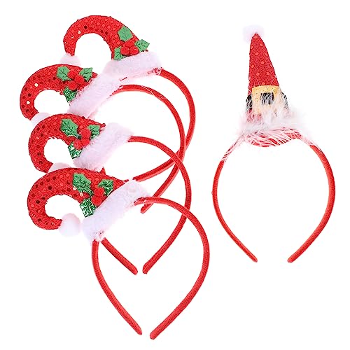 FRCOLOR 5stücke Teiliges Weihnachts-haarband Mit Santa-hut Design Für Erwachsene Geeignet Für Weihnachtsfeiern Und Kostüme Material Sorgt Für Und Festliche FRCOLOR 5stücke Teiliges Weihnachts-haarband Mit Santa-hut Design Für Erwachsene Geeignet Für Weihnachtsfeiern Und Kostüme Material Sorgt Für Und Festliche von FRCOLOR