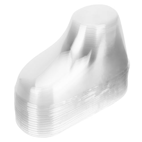 FRCOLOR 50 Paare Transparente Schuhe Display Ständer PVC Schuhformer für Junge Mädchen Schuhe und Socken Robust und Verformungsfest für Schuhgeschäfte und Shops von FRCOLOR