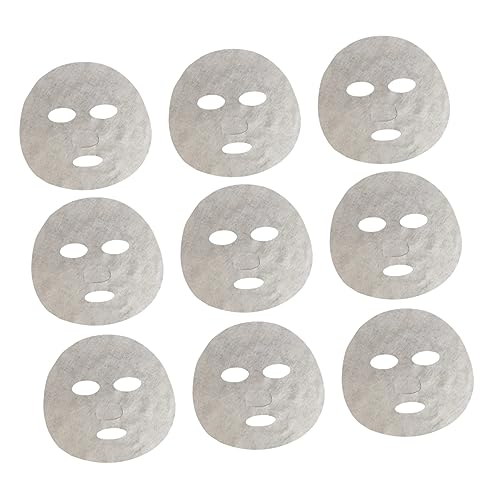 FRCOLOR 50 Stück DIY Gesichtsmasken Tücher aus Weichem Hautfreundlichem Material für Damen Hochabsorbierende Gesichtsreinigung Natürliche Umweltfreundliche Masken zum Selbermachen von FRCOLOR