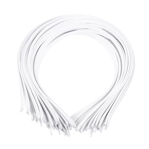 FRCOLOR 50stücke Diy Tuch Stirnbänder Mehrzweck Haarreifen Einfach Tragen Für Mädchen Frauen Kopfschmuck Haaraccessoires von FRCOLOR