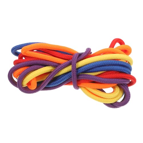 FRCOLOR 50 Stück Fädelspiel Ersatz Für Lernen Schnürsenkel Zu Binden Ersatz Rote Schnürsenkel Für Turnschuhe Schuhbindeübung Für Rote Für Polyester von FRCOLOR