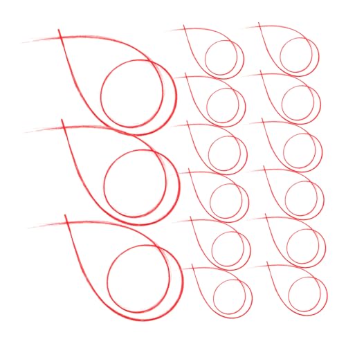 FRCOLOR 50 Stück Haarverlängerungen Dekoration Damen Haarverlängerung Haarverlängerung Für Frauen Kunsthaar Für Zöpfe Verlängerungshaar Haarteil Für Mädchen von FRCOLOR