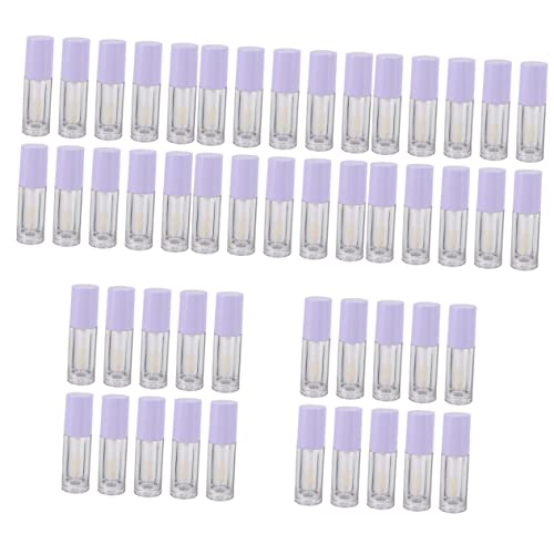 FRCOLOR 50 Stück Flasche Lipgloss Leere Glanzröhren Lippenstifthülsen Aus Kunststoff Lipgloss Tube Behälter Mit Deckel Flaschen Für Lippenbalsam Wimperntusche Reisen Lüster Plastik Füllung von FRCOLOR