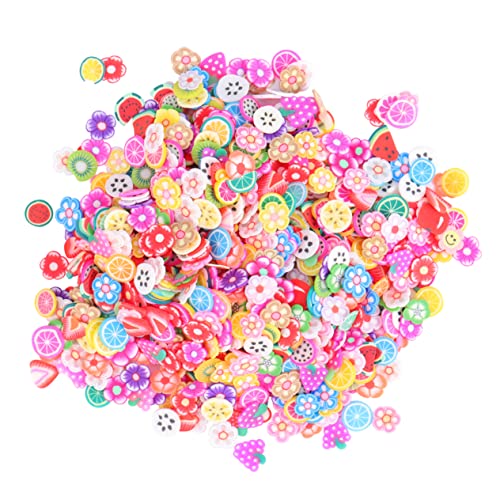 FRCOLOR 5000stücke Obst Nagel Scheiben Bunte Nagel Aufkleber Blumen Scheiben Diy Nageldekorationen Für Wassermelone Erdbeere Zitrone Traube Blumen von FRCOLOR