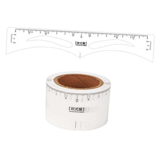 FRCOLOR 50stücke Augenbrauen-markierer Schablonen Für Präzises Zeichnen Und Formen Der Augenbrauen Europäischer Stil Augenbrauenmaßstab Für Frauen Praktisch Und Einfach Zu Verwenden von FRCOLOR