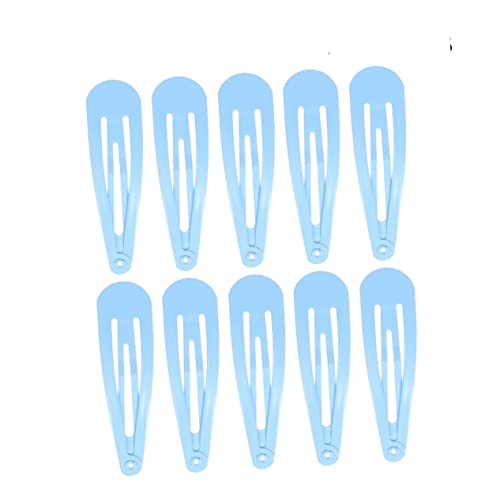 FRCOLOR 50stücke Einfache Metall-haarspangen Haarnadeln Für Junge Mädchen Haarschmuck Bobby Pins Haarspangen-sets Hellblau von FRCOLOR