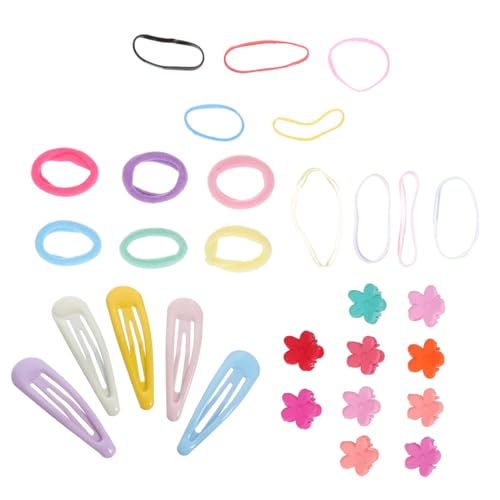 FRCOLOR 565 Stück Haar-Accessoires-Geschenkbox-Set Haarbänder Haargummi für Mädchen Baby-Kit haarschmuck Haarseil für Mädchen Haarspange für Kinder Koreanische Version Knopf Gummiband von FRCOLOR