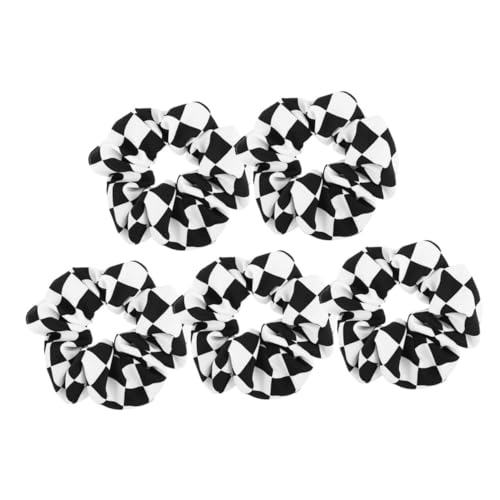 FRCOLOR 5er-pack Große Chiffon-haarbänder Für Damen Und Mädchen Elastische Haargummis Modische Haargummis Weicher Stoff Schützt Vor Schäden Am Pferdeschwanz von FRCOLOR