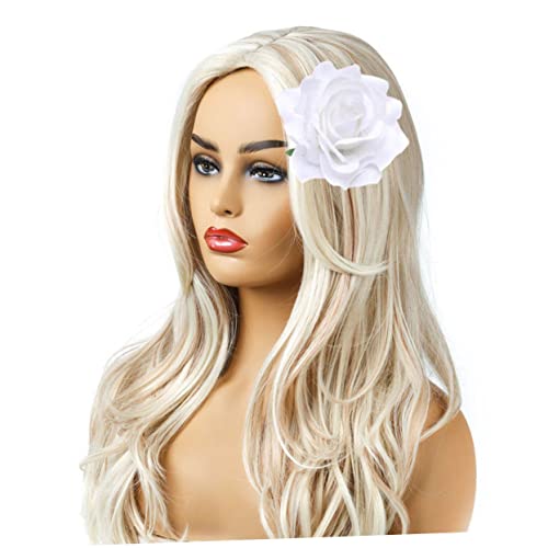 FRCOLOR 5St Haarspange hochzeitshaar schmuck wedding hair accessories Haarschmuck für Frauen Hochzeit Rose Haarnadel Brosche Braut Kopfschmuck Ornament roségoldene Verzierungen von FRCOLOR