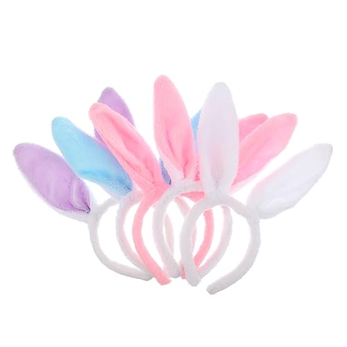 FRCOLOR 5stücke Easter Rabbit Ear Haarreif Lustige Haaraccessoires Für Mädchen Party-dekoration Für Ostern Und Feiern Verschiedenen Farben Erhältlich von FRCOLOR