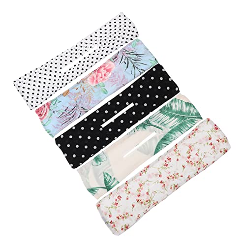 FRCOLOR 5st Schwenkbares Stirnband Netz Haarklammern Haarspangen Lockenstab Haarverlängerungen Für Frauen Pferdeschwanz Hersteller Haar Styling Haarband Haarzubehör 100% Polyesterfaser von FRCOLOR