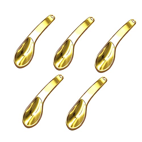 FRCOLOR 5stücke Gesichtspflege Löffel Aus Zinklegierung Goldene Kosmetik Löffel Für Augencreme Gesichtsmaske Und Gesichtscreme Für Anwendung Von Hautpflegeprodukten FRCOLOR 5stücke Gesichtspflege Löffel Aus Zinklegierung Goldene Kosmetik Löffel Für Augencreme Gesichtsmaske Und Gesichtscreme Für Anwendung Von Hautpflegeprodukten von FRCOLOR
