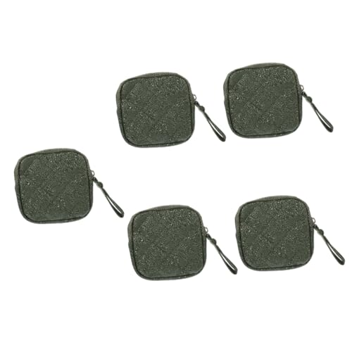 FRCOLOR 5stücke Menstruationstasche Für Damen Tragbare Aufbewahrung Für Hygieneartikel Multifunktionale Kosmetiktasche Mit Zufälligen Mustern Für Schule Und von FRCOLOR