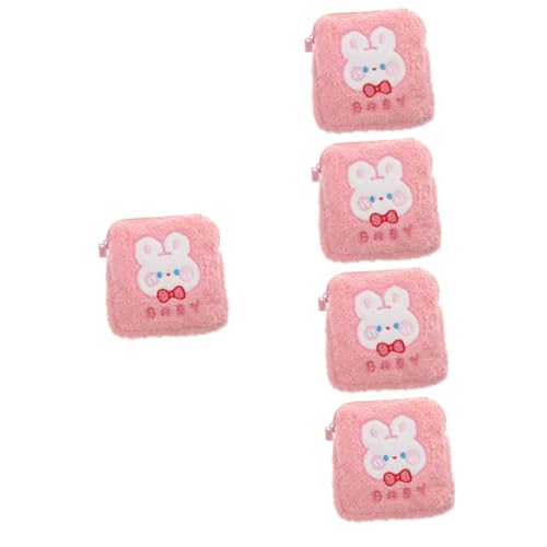 FRCOLOR 5stücke Sanitary Napkin Storage Bag Für Mädchen Tragbare Hygiene Aufbewahrung Für Perioden Praktische Und Stilvolle Tasche Für Münzen Lippenstifte Und Rosa Hase FRCOLOR 5stücke Sanitary Napkin Storage Bag Für Mädchen Tragbare Hygiene Aufbewahrung Für Perioden Praktische Und Stilvolle Tasche Für Münzen Lippenstifte Und Rosa Hase von FRCOLOR