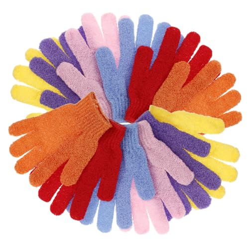 FRCOLOR 6 Paar Peeling Handschuhe Körper Peeling Handschuh Duschhandschuhe Körper Peeling Handschuh Peeling Handschuh Körper Peeling Handschuh Duschzubehör Für Frauen Scrubber von FRCOLOR
