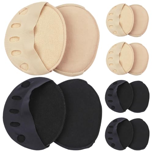 FRCOLOR Unsichtbare Socken Zehen Halbsocken Für Damen 6 Paar Set Nicht Für High Heels von FRCOLOR