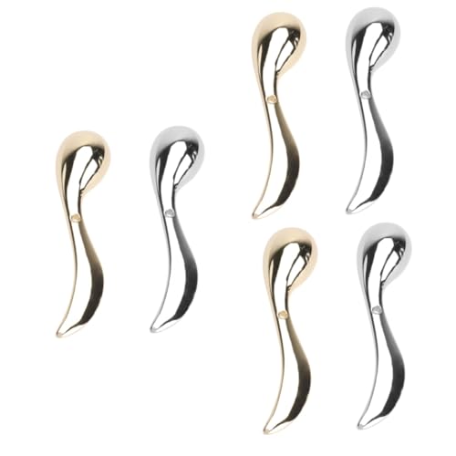 FRCOLOR 6 Stk Augencremestift Massagelöffel Make-up-ausgrabungslöffel Hautpflege-tool Augencremelöffel Mini-make-up-löffel Gesichtsmassage-tool Praktische Kosmetikspatel Zinklegierung FRCOLOR 6 Stk Augencremestift Massagelöffel Make-up-ausgrabungslöffel Hautpflege-tool Augencremelöffel Mini-make-up-löffel Gesichtsmassage-tool Praktische Kosmetikspatel Zinklegierung von FRCOLOR