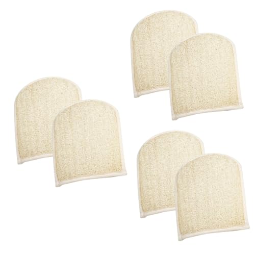 FRCOLOR 6 Stk Badetuch luffa handschuh peelinghandschuh badhandschuh badebürsten peeling handschuh Luffa-Duschhandschuhe Luffa-Bade-Peeling-Handschuhe Bade-Peeling-Fäustlinge ， von FRCOLOR