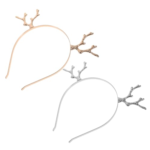 FRCOLOR 6stücke Weihnachts-haarreif Mit Cartoon-hirschgeweih Niedlicher Antler-haarschmuck Für Cosplay Und Festlichkeiten Für Erwachsene Langlebig Und von FRCOLOR