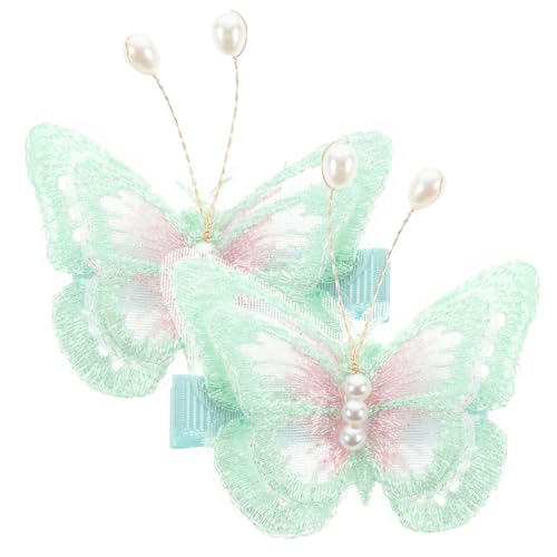 FRCOLOR 6 Stk Haarnadel Haarspangen Frauen Haarspange Haarschmuck für Kinder haarklammer kinder haarspange kinder haarstecker weibliche Haarklammern Haarspange für Mädchen Harz Light Green von FRCOLOR