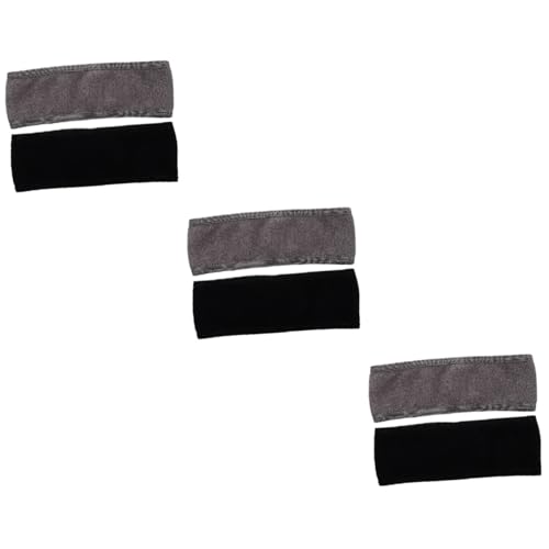 FRCOLOR 3sets Elegante Haar Band Gesicht Waschen Make-up Zubehör Frauen Stirnband Tuch 2 Stücke * 3 von FRCOLOR