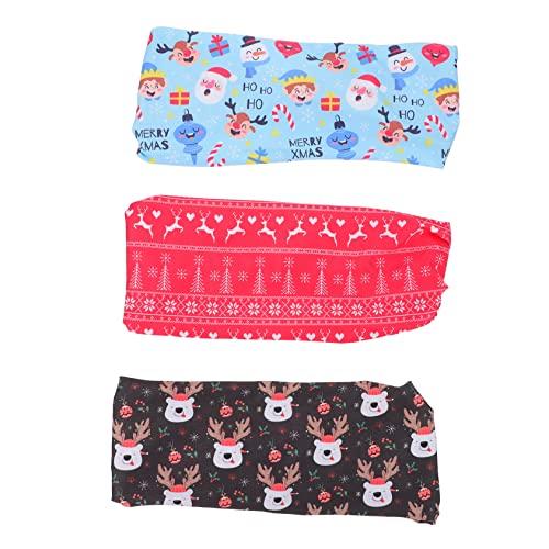 FRCOLOR 6stücke Mode Weihnachts Haarreifen Elastische Sport Haarbänder Für Damen Für Feiertage Fotografie Und Tägliche Nutzung von FRCOLOR