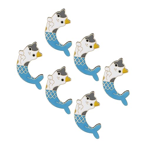 FRCOLOR 6stücke Katze Meerjungfrau Broschen Schmuck Accessoires Animalière Revers Pins Für Damen Mädchen Pullover Mantel Goldfarben FRCOLOR 6stücke Katze Meerjungfrau Broschen Schmuck Accessoires Animalière Revers Pins Für Damen Mädchen Pullover Mantel Goldfarben von FRCOLOR