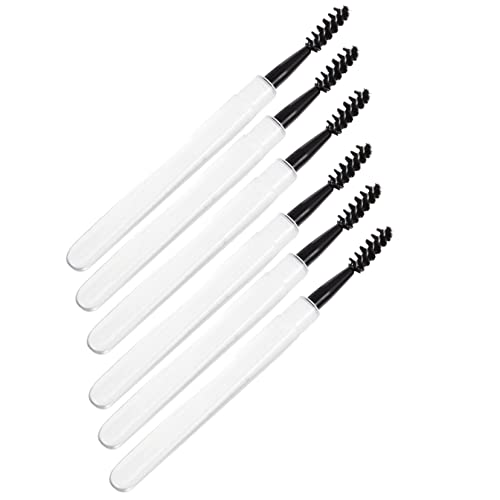 FRCOLOR 6st Mascara-bürste Mit Deckel Maskara Mascara-zauberstäbe Wimpern-make-up- Schönheitsbürsten Für Wimpern Augenbrauenbürste Frau Make-up Pinsel Plastik Staubdicht von FRCOLOR