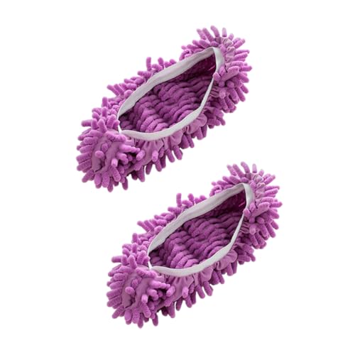 FRCOLOR 6 Stück Mikrofaser Mopp Hausschuhe rutschfeste Reinigungssocken Vielseitige Überschuhe für Holz und Fliesenböden Geeignet für Frauen FRCOLOR 6 Stück Mikrofaser Mopp Hausschuhe rutschfeste Reinigungssocken Vielseitige Überschuhe für Holz und Fliesenböden Geeignet für Frauen von FRCOLOR