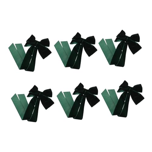 FRCOLOR 6stücke Grüne Haarschleifen Aus Samt Schleifen-haarspangen Für Damen Schleifen-druckknopf-haarspangen Haarschleifen- Für Mädchen Kleine Für Damen FRCOLOR 6stücke Grüne Haarschleifen Aus Samt Schleifen-haarspangen Für Damen Schleifen-druckknopf-haarspangen Haarschleifen- Für Mädchen Kleine Für Damen von FRCOLOR